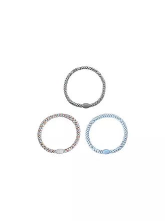 KKNEKKI | Goma para el pelo, paquete de 6, BUNDLE 4 | hellblau